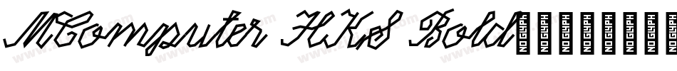 MComputer HKS Bold手机版字体转换
